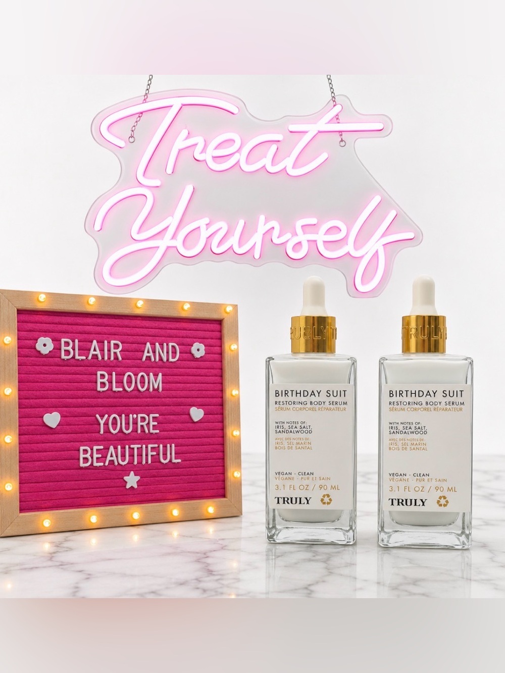 Truly Birthday Suit Restoring Body Serum infused- 3.1oz x2!